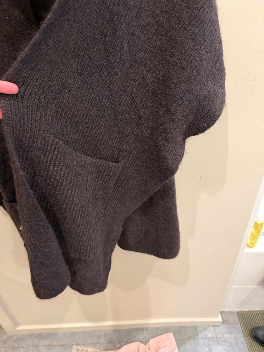 Zara poncho with scarf - Picture 4 of 4